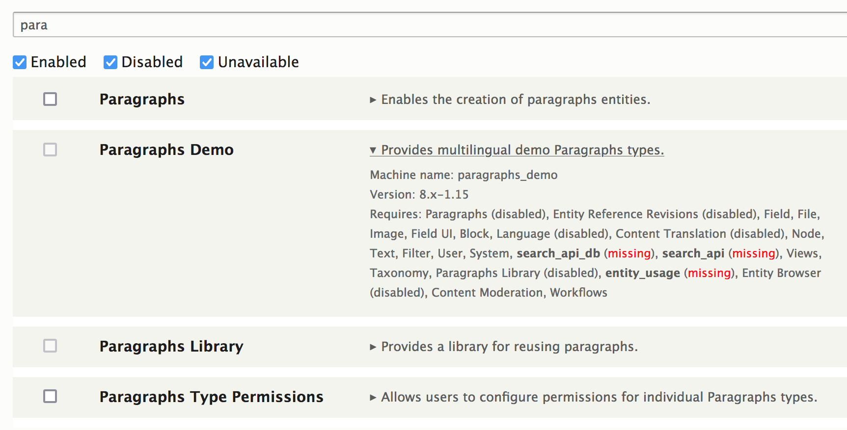 paragraphs example